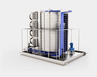 فريزر حلزوني