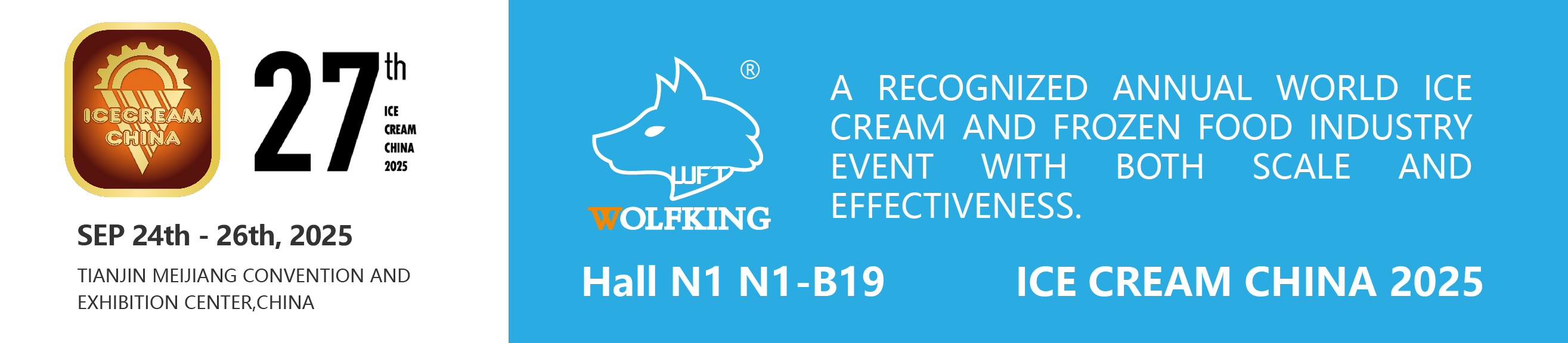 Ice Cr Eam China 2025 - Sep -26th ، 2025 - أراك في Booth N1 -B19 ، Hall N1