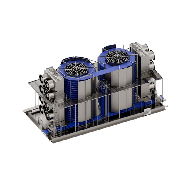 فريزر حلزوني منخفض التوتر