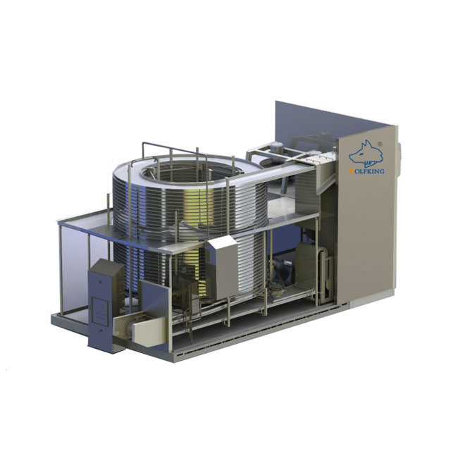 فريزر حلزوني ذاتي التراص