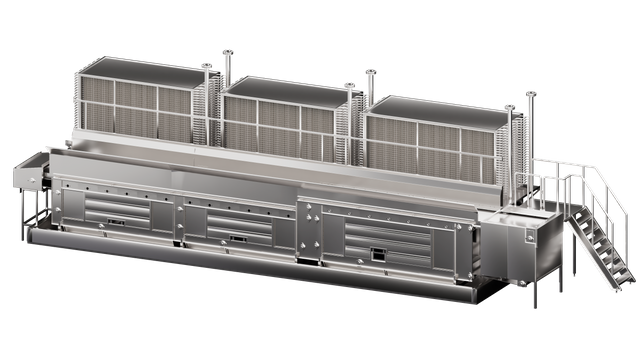 فريزر IQF المميع